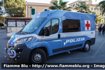 Fiat Ducato X290
Polizia di Stato
Servizio Sanitario
Nuova Livrea
Allestita Boneschi
Decorazione Grafica Artlantis
POLIZIA M0473
Parole chiave: Fiat Ducato_X290 POLIZIAM0473