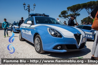 Alfa-Romeo Nuova Giulietta restyle
Polizia di Stato
Reparto Prevenzione Crimine
Allestita NCT Nuova Carrozzeria Torinese
POLIZIA M1347
Parole chiave: Alfa-Romeo Nuova_Giulietta_restyle PSM1347 festa_polizia_2017