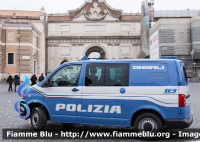 Volkswagen Transporter T6
Polizia di Stato
Unita' Cinofile
Allestimento BAI
POLIZIA M4428
Parole chiave: Volkswagen Transporter_T6 PSM4428