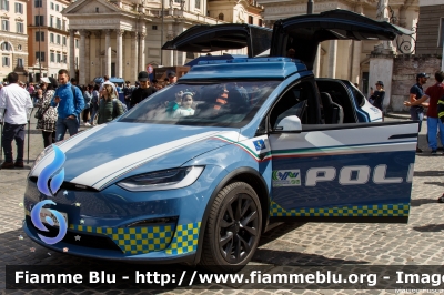 Tesla Model X
Polizia di Stato
Polizia Stradale in servizio sulla rete CAV
Allestimento All.V.In.
POLIZIA M9359

172° Polizia di Stato
Parole chiave: Tesla Model_X POLIZIAM9359