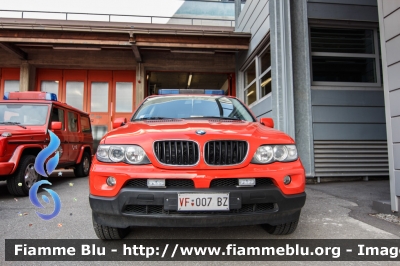 Bmw X5 I serie
Vigili del Fuoco
Corpo Permanente di Bolzano
Berufsfeuerwehr Bozen
Veicolo Comando Intervento
VF 007 BZ

Parole chiave: Bmw X5_Iserie VF006BZ