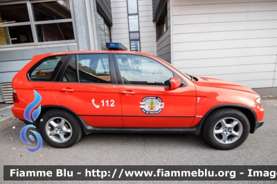 Bmw X5 I serie
Vigili del Fuoco
Corpo Permanente di Bolzano
Berufsfeuerwehr Bozen
Veicolo Comando Intervento
VF 007 BZ

Parole chiave: Bmw X5_Iserie VF006BZ