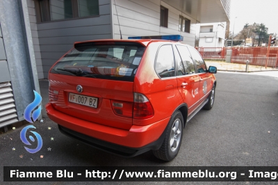 Bmw X5 I serie
Vigili del Fuoco
Corpo Permanente di Bolzano
Berufsfeuerwehr Bozen
Veicolo Comando Intervento
VF 007 BZ

Parole chiave: Bmw X5_Iserie VF006BZ