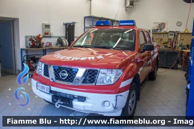 Nissan Navara III serie
Vigili del Fuoco
Unione Distrettuale Merano - Bezirksverband Meran
Corpo Volontario di Nalles - Freiwillige Feuerwehr Nals (BZ)
VF 0N9 BZ
Parole chiave: Nissan Navara_IIIserie VF0N9BZ