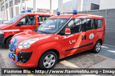 Fiat Doblò III serie
Vigili del Fuoco
Corpo Permanente di Bolzano
Berufsfeuerwehr Bozen
VF 118 BZ
Parole chiave: Fiat Doblò_IIIserie VF118BZ