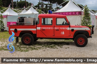 Land Rover Defender 130
Vigili del Fuoco
Comando Provinciale di Roma
Distaccamento Cittadino La Rustica - 5C
Antincendio Boschivo
VF 19278
Parole chiave: Land_Rover Defender_130 VF19278