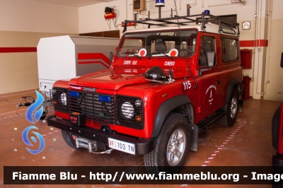 Land-Rover Defender 90
Vigili del Fuoco
Unione distrettuale di Cles
Corpo Volontario di Cunevo (TN)
VF 1D3 TN
Parole chiave: Land-Rover Defender_90 VF1D3TN