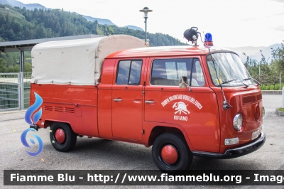 Volkswagen Transporter T2
Vigili del Fuoco
Unione Distrettuale Merano - Bezirksverband Meran
Corpo Volontario di Rifiano - Freiwillige Feuerwehr Riffian (BZ)
VF 1K0 BZ
Parole chiave: Volkswagen Transporter_T2 VF1K0TN