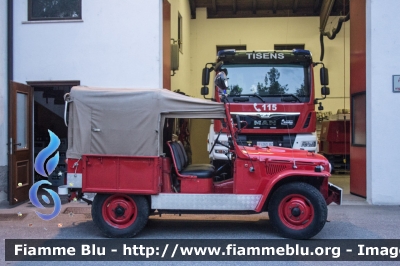 Fiat Campagnola I serie
Vigili del Fuoco
Unione Distrettuale Merano - Bezirksverband Meran
Corpo Volontario di Tesimo - Freiwillige Feuerwehr Tisens (BZ)
VF 1N9 BZ
Parole chiave: Fiat Campagnola_Iserie VF1N9BZ