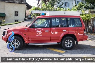 Mitsubishi Pajero Lwb III serie
Vigili del Fuoco
Distretto di Bolzano
Corpo Volontario di S. Antonio Pozzo - St. Anton Pfuss
VF 1ZH BZ
Parole chiave: Mitsubishi Pajero_Lwb_III_serie VF1ZHBZ