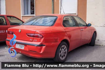 Alfa Romeo 156 I serie
Vigili del Fuoco 
Comando Provinciale di Viterbo
VF 21077
Parole chiave: Alfa-Romeo 156_Iserie VF21077