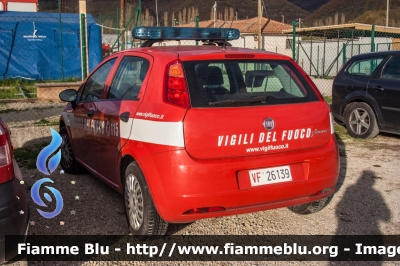 Fiat Grande Punto
Vigili del Fuoco
VF 26139

qui fotografato presso il campo 
di Cittareale (RI) durante 
il sisma del Centro Italia
Parole chiave: Fiat Grande_Punto VF26139