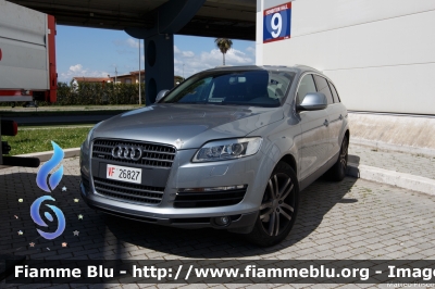 Audi Q7
Vigili del Fuoco
Direzione Regionale Campania
VF 26827
Parole chiave: Audi Q7 VF26827