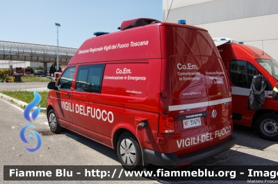 Volkswagen Transporter T6.1
Vigili del Fuoco
Direzione Regionale Toscana
CoEm Comunicazione in Emergenza
VF 31679
Parole chiave: Volkswagen Transporter_T6.1 VF31679