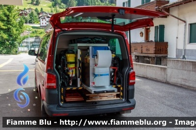 VolksWagen T5 Restyle 4 Motion
Vigili del Fuoco
Distretto di Fiemme
Corpo Volontario di Moena (TN)
allestimento Pro Fire
VF 3J7 TN
Parole chiave: VolksWagen T5_Restyle_4_Motion VF3J7TN