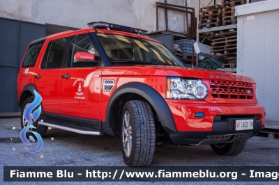 Land-Rover Discovery 4
Vigili del Fuoco
Unione distrettuale di Mezzolombardo
Corpo Volontario di San Michele all'Adige (TN)
VF 6E2 TN
Parole chiave: Land-Rover Discovery_4 VF6E2TN