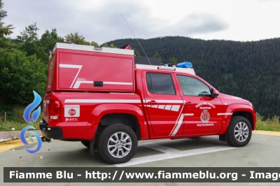 Volkswagen Amarok
Vigili del Fuoco
Unione Distrettuale di Fiemme
Corpo Volontario di Valfloriana (TN)
allestimento Divitec
VF 6L8 TN
Parole chiave: Volkswagen Amarok VF6L8TN