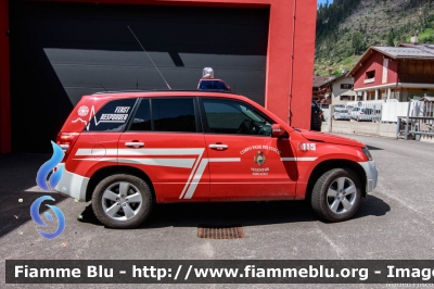 Suzuki Grand Vitara III serie
Vigili del Fuoco
Unione Distrettuale di Fiemme
Corpo Volontario di Predazzo (TN)
allestimento Pro Fire
VF 7K5 TN
Parole chiave: Suzuki Grand_Vitara_IIIserie VF7K5TN