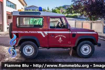 Land-Rover Defender 90
Vigili del Fuoco
Unione distrettuale di Cles
Corpo Volontario di Taio (TN)
VF 9D1 TN
Parole chiave: Land-Rover Defender_90 VF9D1TN