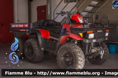 Polaris Sportman 6x6
Vigili del Fuoco
Unione distrettuale di Cles
Corpo Volontario di Taio (TN)
VF 9E3 TN
Parole chiave: Polaris Sportman_6x6 VF9E3TN