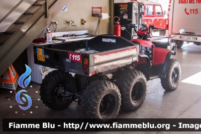 Polaris Sportman 6x6
Vigili del Fuoco
Unione distrettuale di Cles
Corpo Volontario di Taio (TN)
VF 9E3 TN
Parole chiave: Polaris Sportman_6x6 VF9E3TN