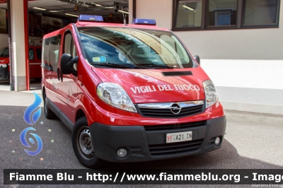 Opel Vivaro II serie
Vigili del Fuoco
Distretto di Fiemme
Corpo Volontario di Moena (TN)
VF A21 TN
Parole chiave: Opel Vivaro_IIserie VFA21TN