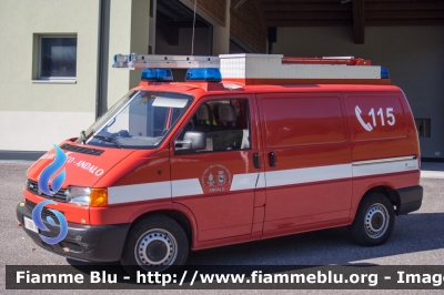 Volkswagen Transporter T4
Vigili del Fuoco
Unione distrettuale di Mezzolombardo
Corpo Volontario di Andalo (TN)
Allestimento Brandshutz
VF E28 TN
Parole chiave: Volkswagen Transporter_T4 VFE28TN