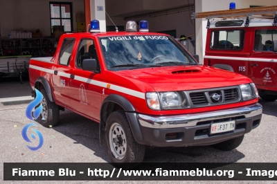 Nissan Navara I serie 
Vigili del Fuoco
Distretto della Val Di Sole
Corpo Volontario di Monclassico (TN)
VF F37 TN
Parole chiave: Nissan Navara_I_serie VFF37TN