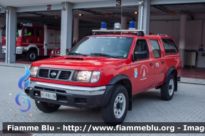 Nissan Navara I serie
Vigili del Fuoco
Unione distrettuale di Mezzolombardo
Corpo Volontario di Fai della Paganella (TN)
VF F81 TN
Parole chiave: Nissan Navara_I_serie VFF81TN