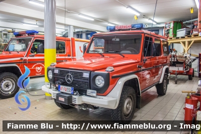 Mercedes-Benz Classe G
Vigili del Fuoco
Unione Distrettuale Merano - Bezirksverband Meran
Corpo Volontario di Prissiano - Freiwillige Feuerwehr Prissian (BZ)
VF FW 33D
Parole chiave: Mercedes-Benz Classe_G VFFW33D