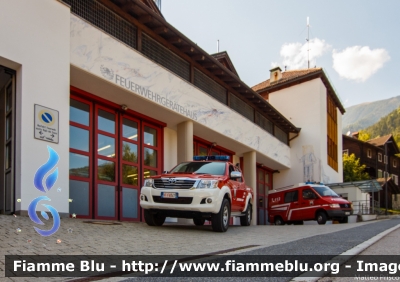 Toyota Hilux IV serie
Vigili del Fuoco
Unione Distrettuale di Merano
Corpo Volontario San Pancrazio - St. Pankraz (BZ)
Allestimento Kofler Fahrzeugbau
VF FW34T
Parole chiave: Toyota Hilux_IVserie VFFW34T