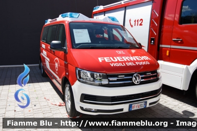 Volkswagen Transporter T6
Vigili del Fuoco
Unione Distrettuale Bassa Val Pusteria
Corpo Volontario di La Villa
Stüdafüch La Ila
Freiwillige Feuerwehr Stern
VF FW 3D2
Parole chiave: Volkswagen Transporter_T6 VFFW3D2 Civil_protect_2018