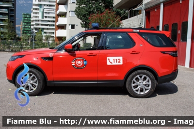 Land-Rover Discovery 5
Vigili del Fuoco
Unione Distrettuale di Bolzano
Bezirksverband Bozen
Corpo Volontario di Gries - Bolzano
Freiwillige Feuerwehr Gries - Bozen
Allestimento Ziegler
VF FW 3E9
Parole chiave: Land-Rover Discovery_5 VFFW3E9