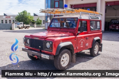 Land-Rover Defender 90
Vigili del Fuoco
Unione distrettuale di Cles
Corpo Volontario di Tuenno (TN)
VF K40 TN
Parole chiave: Land-Rover Defender_90 VFK40TN