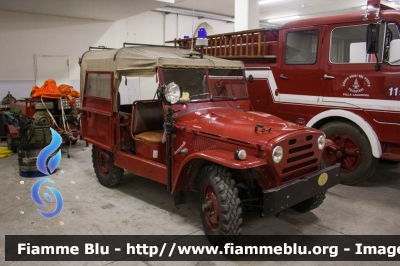 Fiat Campagnola I serie
Vigili del Fuoco
Distretto della Vallagarina
Corpo Volontario di Villa Lagarina (TN)
* Storico *
VFs 5F2 TN
Parole chiave: Fiat Campagnola_I_serie VFs5F2TN