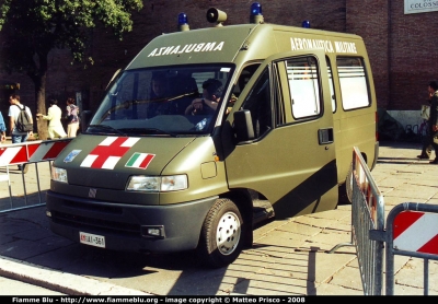 Fiat Ducato II serie
Aeronautica Militare
AM AI 361
Parole chiave: fiat ducato_IIserie AM_AI361 Ambulanza Lazio