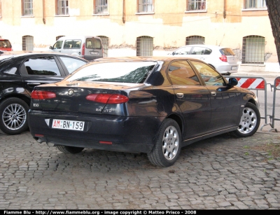 Alfa Romeo 166 I serie
Aeronautica Militare 
AM BN 159
Parole chiave: alfa_romeo 166_Iserie AM_BN159