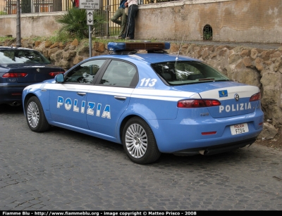 Alfa Romeo 159
Polizia di Stato
Polizia Stradale
POLIZIA F7314
Parole chiave: Alfa_Romeo 159 PS Stradale