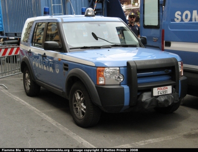 Land Rover Discovery 3
Polizia di Stato
Sommozzatori
Parole chiave: Land_Rover Disovery_3 Polizia Sommozzatori F4991 Festa_della_Polizia_2008