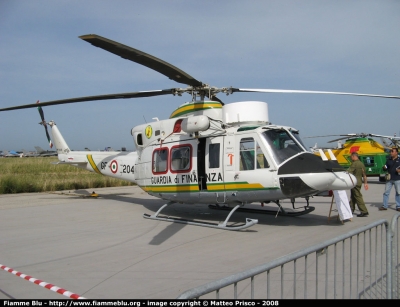 Agusta Bell AB412
Guardia di Finanza
Servizio Aereonavale
GF 204
Parole chiave: agusta_bell ab412 gf204