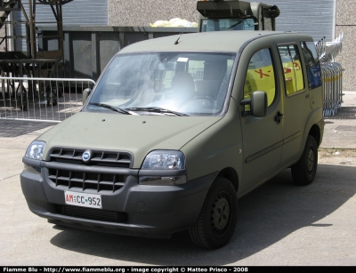 Fiat Doblò I serie
Aeronautica Militare
AM CC 952
Parole chiave: fiat doblò_Iserie AM_CC952