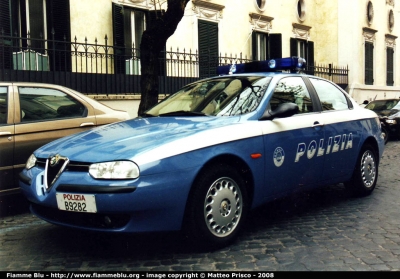 Alfa Romeo 156 I serie
Polizia di Stato
POLIZIA B9282
Parole chiave: Alfa_Romeo 156_Iserie PS PoliziaB9282