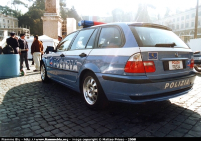 Bmw 320 E46 Touring II serie
Polizia di Stato
Parole chiave: bmw 320_e46_touring_IIserie PoliziaF0334