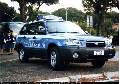 Subaru Forester III serie
Polizia di Stato
Polizia Stradale
POLIZIA E8305
Parole chiave: subaru forester_IIIserie E8305 2_giugno_2006