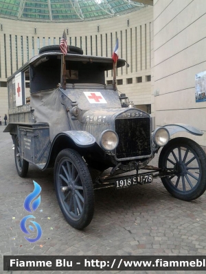 Ford Mod.T
France - Francia 
American Field Service 
1915 circa
