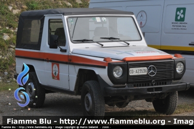 Mercedes-Benz Classe G
ANA Protezione Civile 
Colonna Mobile Reg. Lombardia
Parole chiave: Lombardia MI fuoristrada protezione civile