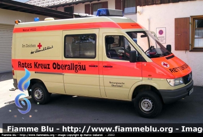 Mercedes Benz Sprinter I serie
Bundesrepublik Deutschland - Germania 
Rotes Kreuz Oberalgau
Parole chiave: EE Germania