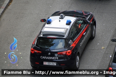 Alfa Romeo Nuova Giulietta restyle
Carabinieri
Nucleo Operativo Radiomobile
Allestimento NCT Nuova Carrozzeria Torinese
Decorazione Grafica Artlantis
CC ED247
Parole chiave: Nuova_Giulietta_Restyle CCED247