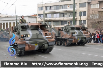 M270 Multiple Launch Rocket System
Ελληνική Δημοκρατία - Grecia
Ελληνικός Στρατός - Esercito Ellenico
