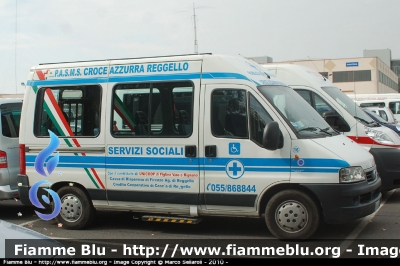 Fiat Ducato III serie
Pubblica Assistenza Croce Azzurra Reggello FI
M 16
Parole chiave: Toscana (FI) Servizi_sociali Fiat Ducato_IIIserie Reas_2010